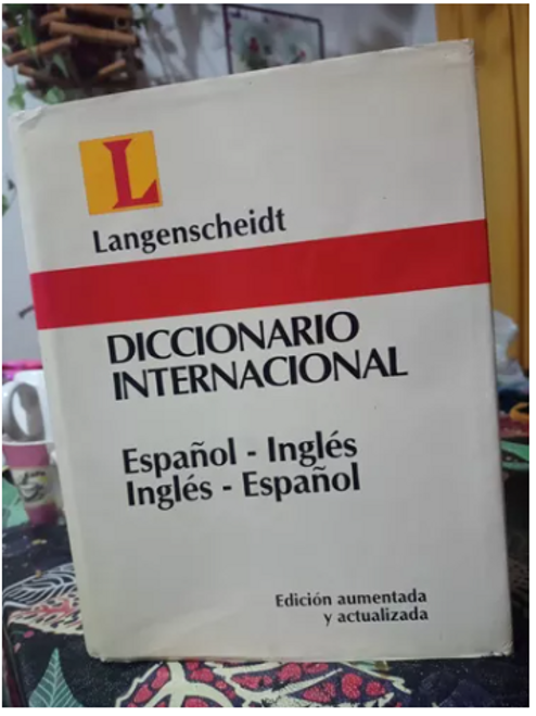 LANGENSCHEIDT DICCIONARIO INTERNACIONAL ESPAÑOL INGLES