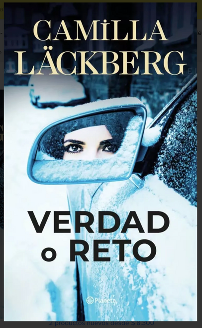 Libro Verdad O Reto - Camilla Läckberg - Planeta