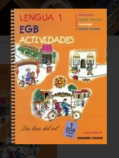 Bicis Del Sol Egb 1 - Areas Integradas Con Actividades + Cue