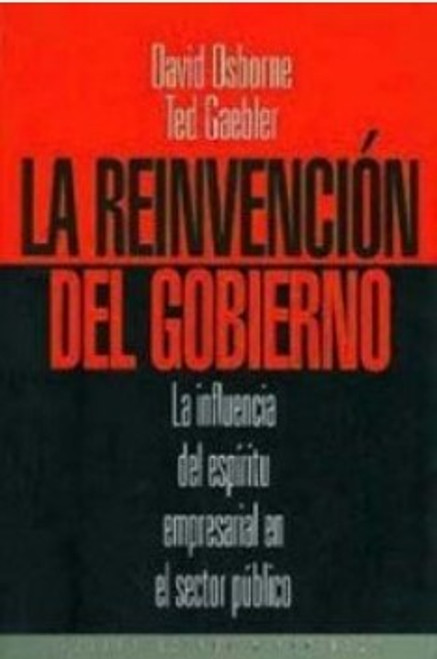 Reinvencion Del Gobierno (estado Y Sociedad 45022)