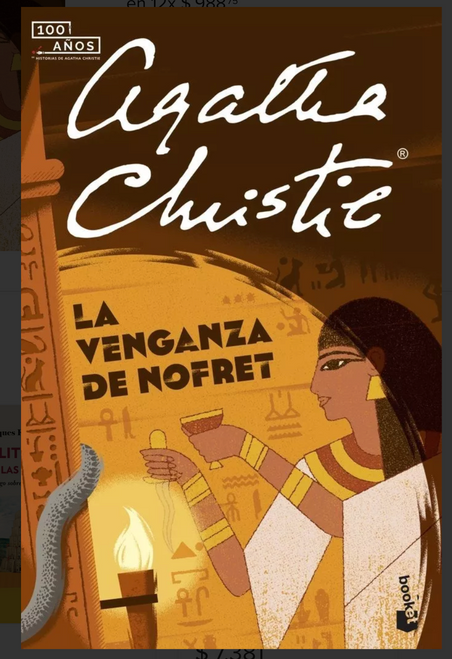 La Venganza De Nofret, De Christie, Agatha.