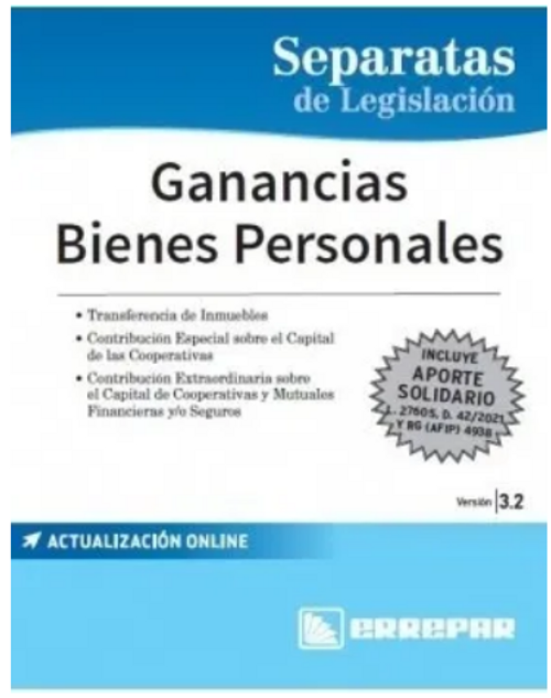 Separata - Ganancias - Bienes Personales. Version 3.2 - 2021