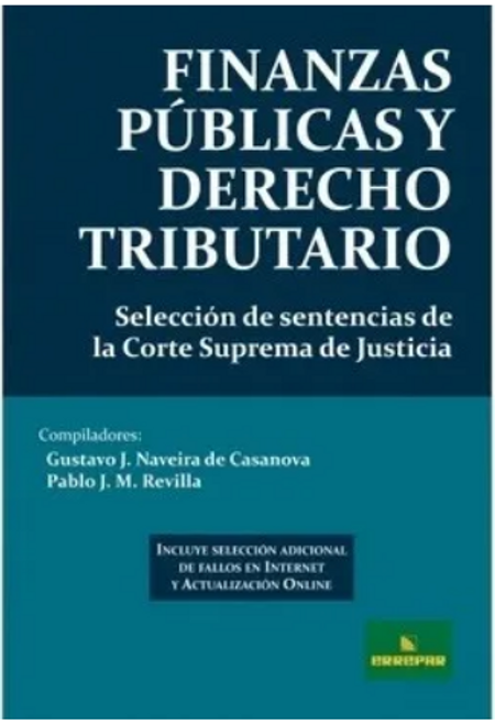 Finanzas Publicas Y Derecho Tributario - Naveira De Casanova