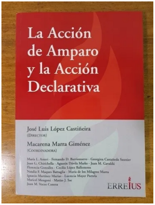 La Accion De Amparo Y La Accion Declarativa - Lopez Castiñei