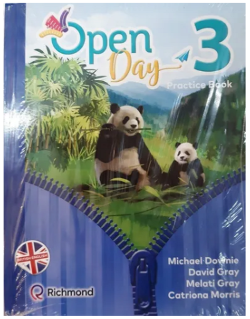 Open Day 3 Workbook British Edition - Downie / Gray / Gray