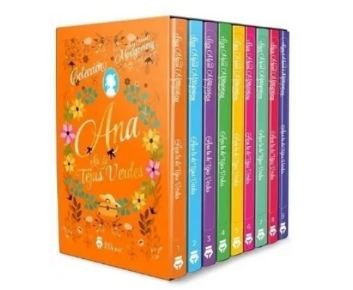 Coleccion Ana La De Las Tejas Verdes - Box Set 9 Libros