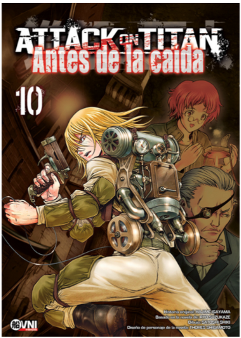 ATTACK ON TITAN: ANTES DE LA CAÍDA VOL. 10 - Isayama • Suzukaze • Shiki • Shibamoto