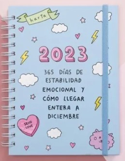 Agenda 2023 A5 Semanal Anillada 15 X 21 365 Dias - Fera