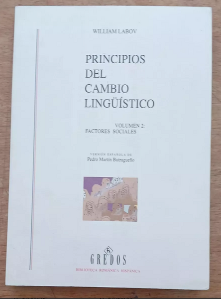 Principios Del Cambio Linguistico - Vol 2 Tomo Ii - Labov