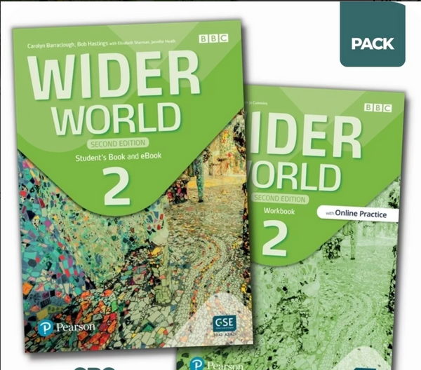 Wider World 2 2/ed - Student's Book + Workbook Pack - 2 Libr