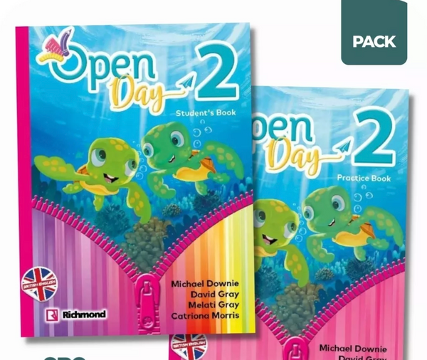 Open Day 2 - Student's Book + Workbook Pack - 2 Libros