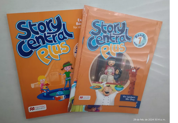 Story Central Plus 1- 3 Libros: Student + Reader+ Activity