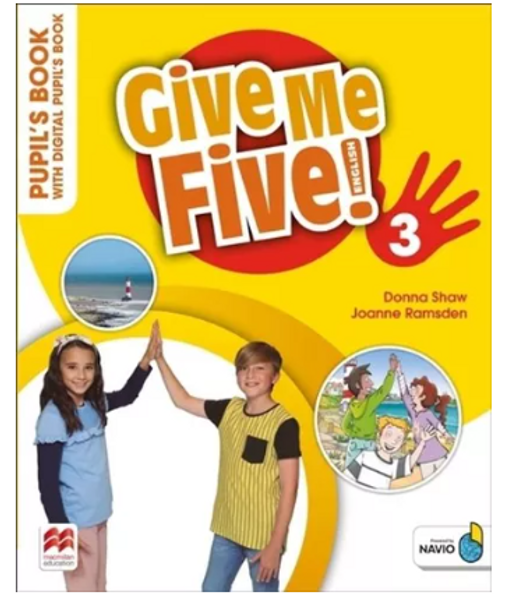 Give Me Five 3 - Student's Book Pack + Navio + Digital