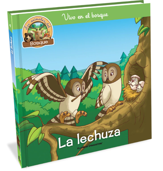 Libro La lechuza - Animales del Bosque