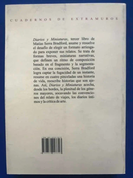 Diarios Y Miniaturas Matías Serra Bradford Ediciones Simurg (Usado)