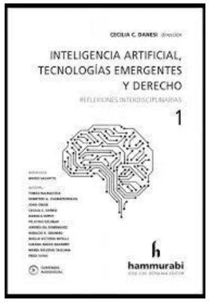 Inteligencia Artificial, Tecnologías Emergentes Y Derecho. 1
