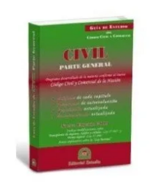 Guia De Estudio: Derecho Civil. Parte General - 2019