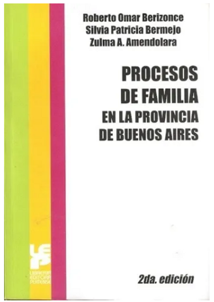 Procesos De Familia En La Provincia De Buenos Aires - Berizo