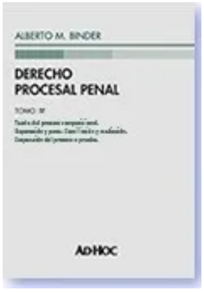 Derecho Procesal Penal 4 - Binder, Alberto M