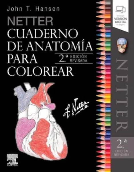 Hansen Netter Cuaderno De Anatomía P/ Colorear 2ed - Netter -