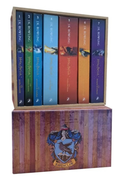 Pack Harry Potter Saga Completa 1-7 Mas Caja Ravenclaw