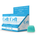 CRFT Cultivation Delta 9 + THC-P Gummies 40MG - Pack of 4 - Display of 20 Packs  - Alien Piss (Hybrid)
