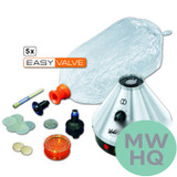 Volcano Classic Desktop Dry Herb Vaporizer With Easy Valve Starter Kit By Storz & Bickel - Silver Edition