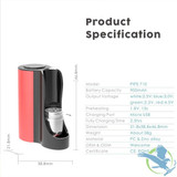 VAPMOD Pipe 710 900mAh Oil Vaporizer Express Mod