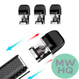 SMOK Novo Refillable 2ML Replacement Pods - Pack Of 3