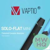 Vaptio Solo Flat Mini 260mAh Pod System Kit With 1ML Pod