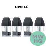 Uwell Caliburn 2ML Refillable Replacement Pod Cartridge - Pack of 4