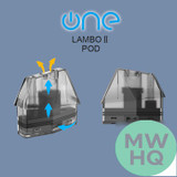 OneVape Lambo 2 Replacement Pod 1.5ML - Single