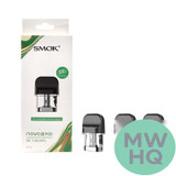 SMOK Novo 2 Refillable 1.8ML / 2ML Replacement Pods - Pack Of 3