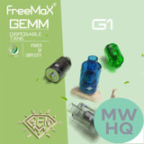 FreeMaxx GEMM 5ML Disposable Sub-Ohm Tank With G1 Coils - Pack of 2