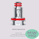 SMOK RPM Replacement Coils - Pack Of 5