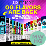 AIR FACTORY E-Liquid 60ML