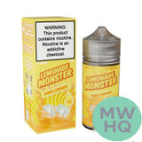 Lemonade Monster Synthetic Nicotine E-Liquid 100ML By Jam Monster