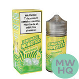 Lemonade Monster Synthetic Nicotine E-Liquid 100ML By Jam Monster