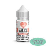I Love Salts Synthetic Nicotine Salt E-Liquid By Mad Hatter 30ML
