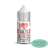 I Love Salts Synthetic Nicotine Salt E-Liquid By Mad Hatter 30ML