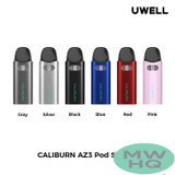 Uwell Caliburn AZ3 750mAh Pod System Starter Kit With 2 x 2ML Caliburn A3 Refillable Pod