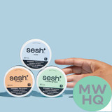 Sesh+ Plus Slim Format Nicotine Pouches - 20 Pouches Per Can - Pack of 5 Cans