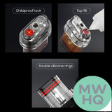 SMOK Novo Pod 2ML Refillable Replacement Top-Fill Pod - Pack of 3