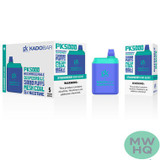 PK Brands x Kadobar PK5000 14ML 5000 Puffs 650mAh Prefilled Nicotine Salt Rechargeable Disposable Device With Mesh Coil - Display of 5
