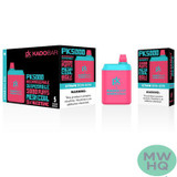 PK Brands x Kadobar PK5000 14ML 5000 Puffs 650mAh Prefilled Nicotine Salt Rechargeable Disposable Device With Mesh Coil - Display of 5