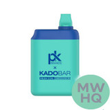 PK Brands x Kadobar PK5000 14ML 5000 Puffs 650mAh Prefilled Nicotine Salt Rechargeable Disposable Device With Mesh Coil - Display of 5