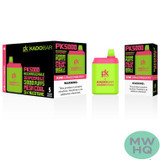 PK Brands x Kadobar PK5000 14ML 5000 Puffs 650mAh Prefilled Nicotine Salt Rechargeable Disposable Device With Mesh Coil - Display of 5