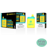 PK Brands x Kadobar PK5000 14ML 5000 Puffs 650mAh Prefilled Nicotine Salt Rechargeable Disposable Device With Mesh Coil - Display of 5