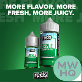 Reds Apple E-Liquid By 7 Daze 100ML