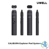 Uwell Caliburn Explorer 1000mAh Dual Coil Pod System Starter Kit With 4ML Refillable Pod